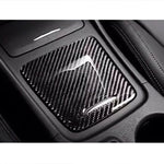 Adesivo decorativo pannello portaoggetti fibra carbonio Mercedes-