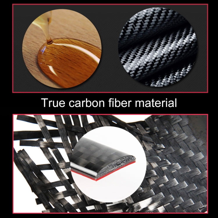 Adesivo decorativo posacenere fibra carbonio Mercedes GLA