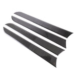 4 adesivi fibra di carbonio per pannello porta Audi A4L A5 Q5
