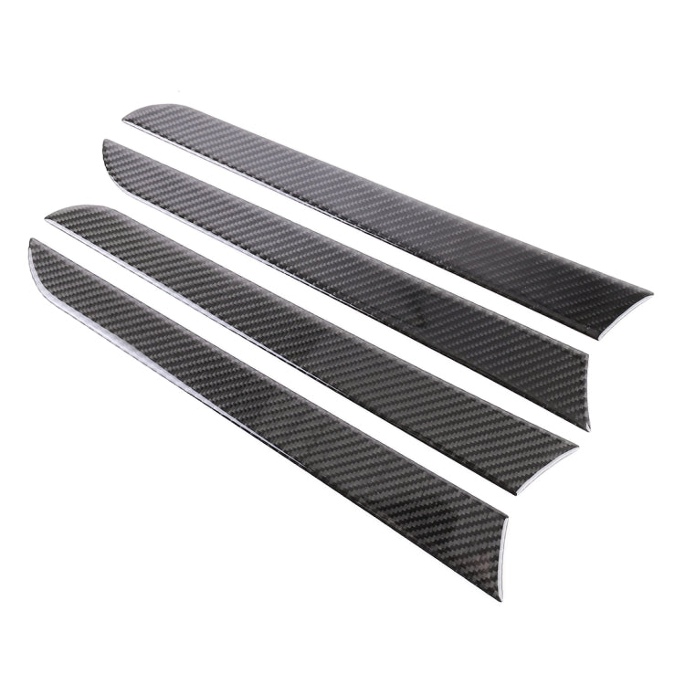 4 adesivi fibra di carbonio per pannello porta Audi A4L A5 Q5
