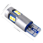 Lampadine LED T10 W5W 6000K 180LM con decodificatore per auto