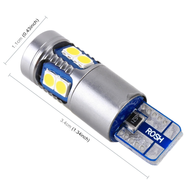 Lampadine LED T10 W5W 6000K 180LM con decodificatore per auto