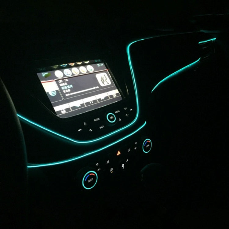 Striscia LED flessibile a luce fredda da 1M per la decorazione dell'auto, 1M, Car Cold Light Flexible