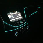 Striscia LED flessibile a luce fredda 2M per la decorazione dell'auto, 2M