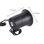 Sirena di allarme cablata elettronica 10W con cavo 65 cm