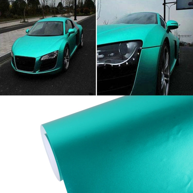 Pellicola adesiva auto blu ghiaccio metallizzato 1.5x0.5m