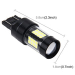 Luce freno auto 7443 42 LED 7W 420LM 12V bianca