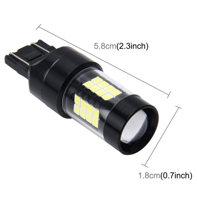 Luce freno auto 7443 42 LED 7W 420LM 12V bianca