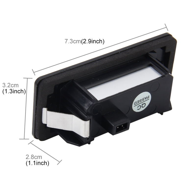 Luci targa auto 2W 120LM 24 SMD-3528 per Audi Volkswagen