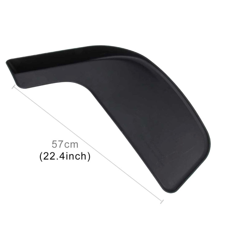 Splitter paraurti anteriore universale 57 cm ABS