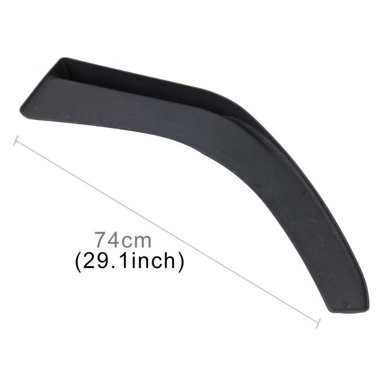 Set 2 pezzi splitter paraurti anteriore universale 74 cm