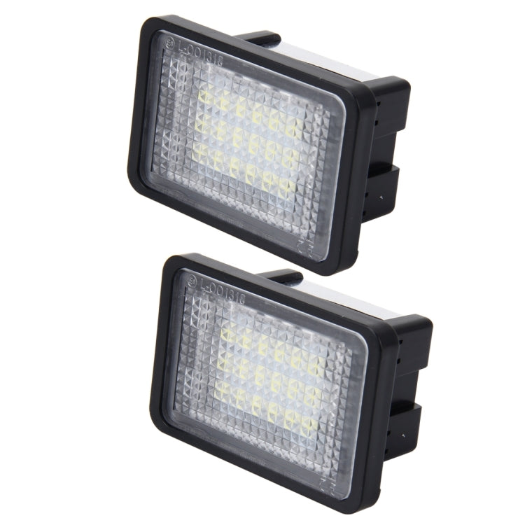 Luci targa LED 18 SMD per Mercedes-Benz GLK X204
