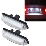 Luci targa LED 18 SMD-3528 per Toyota e Lexus 2W 6000K