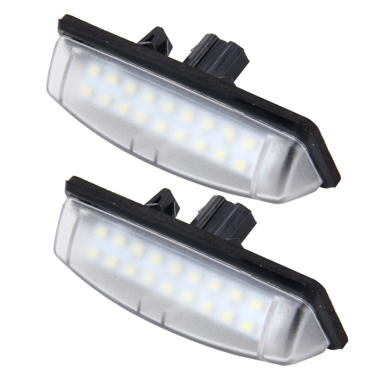 Luci targa LED 18 SMD-3528 per Toyota e Lexus 2W 6000K
