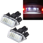 Luci targa LED 18 SMD 3528 per Toyota 6000K 12V