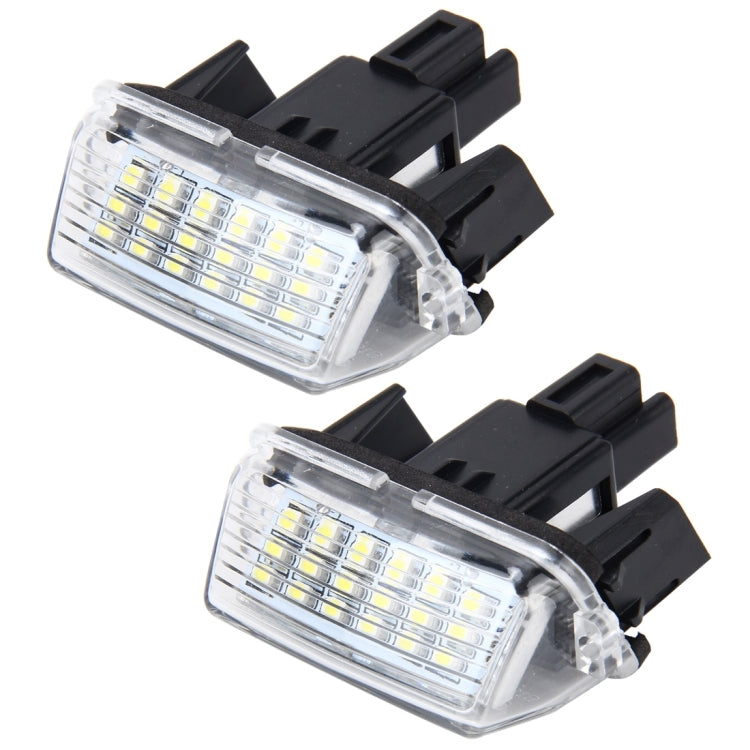 Luci targa LED 18 SMD 3528 per Toyota 6000K 12V