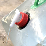 Contenitore pieghevole 10 litri in PVC con interruttore ON/OFF