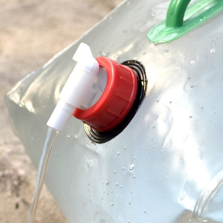 Contenitore pieghevole 10 litri in PVC con interruttore ON/OFF