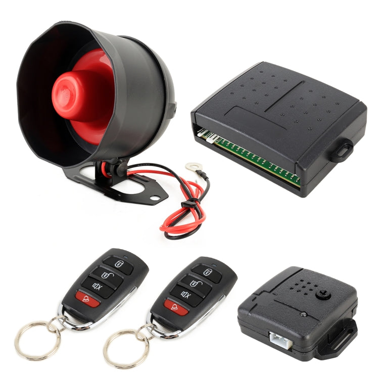 Sistema di allarme auto con due telecomandi DC 12V