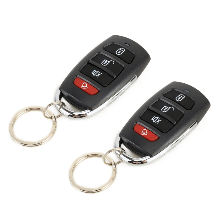 Sistema di allarme auto con due telecomandi DC 12V