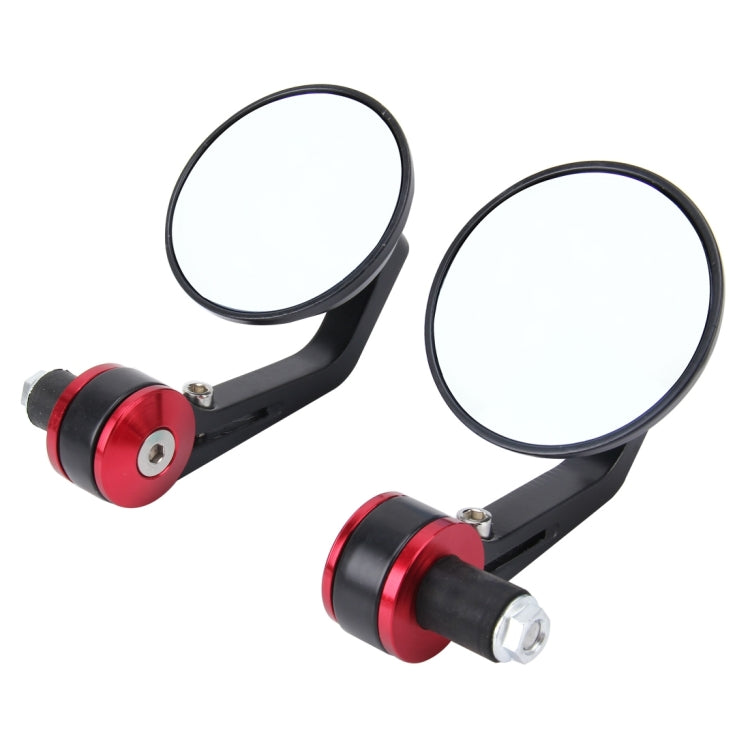 Specchietto retrovisore rotondo universale per moto 2 pezzi