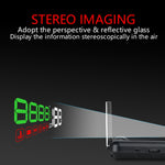 Display multifunzione auto con pannello riflettente HD