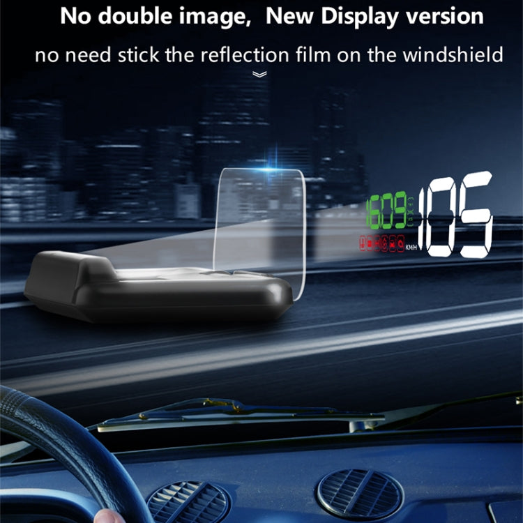 Display multifunzione auto con pannello riflettente HD
