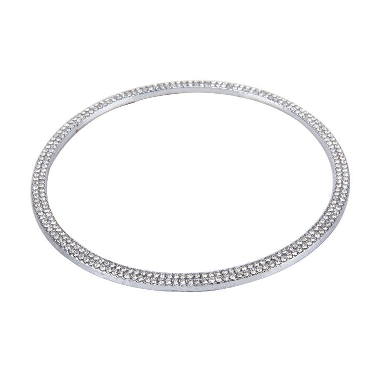 Anello decorativo volante in alluminio con diamanti per Audi