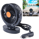 Mini ventilatore per auto 6W 24V con rotazione 360° silenzioso
