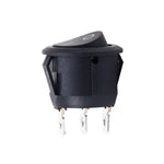 Pulsante ON-OFF con cappuccio rotondo 3 pin universale auto