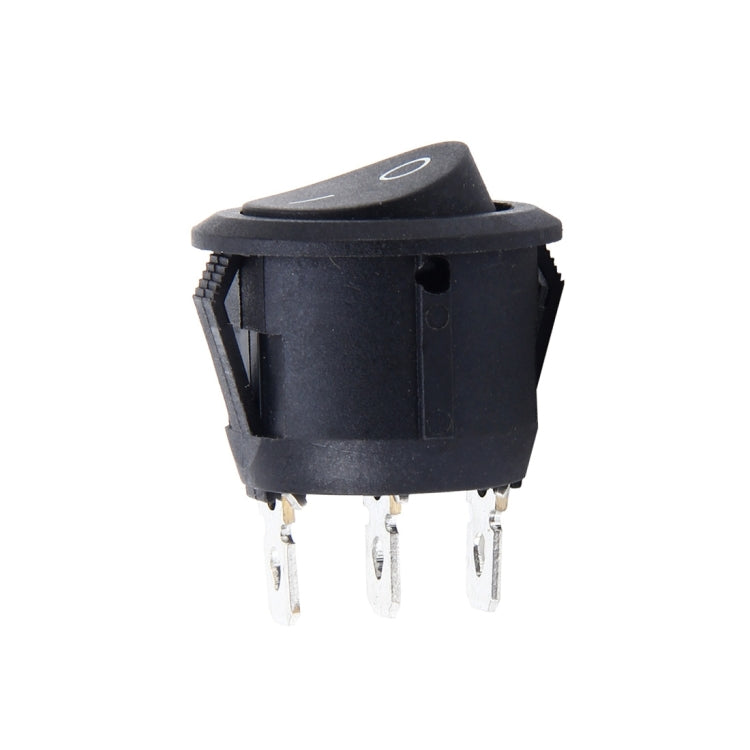 Pulsante ON-OFF con cappuccio rotondo 3 pin universale auto