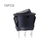 Interruttori a Pulsante 3 Pin OFF-ON per Auto 4x2.5 cm
