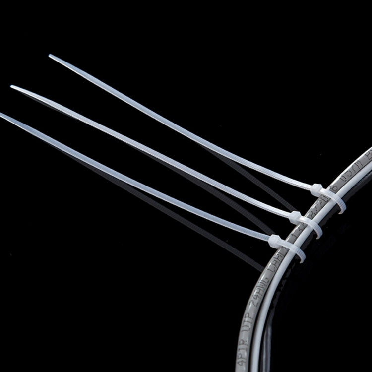 Fascette in nylon nere 4mm x 300mm 500 pezzi