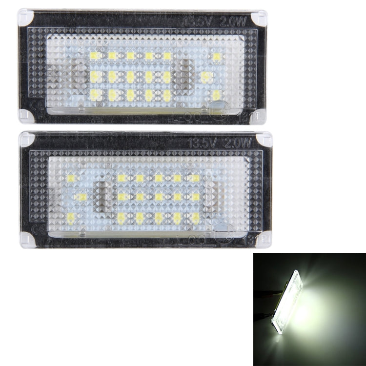 Luce targa 2 pezzi 18 lampade SMD per BMW Mini R50 R52 R53