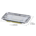 Luce targa 2 pezzi 18 lampade SMD per BMW Mini R50 R52 R53