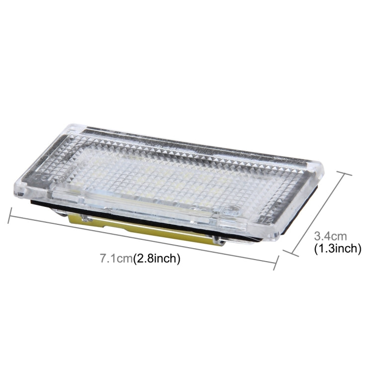 Luce targa 2 pezzi 18 lampade SMD per BMW Mini R50 R52 R53
