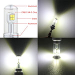 Lampadine LED H4 40W 800LM 6000K per auto DC 12V