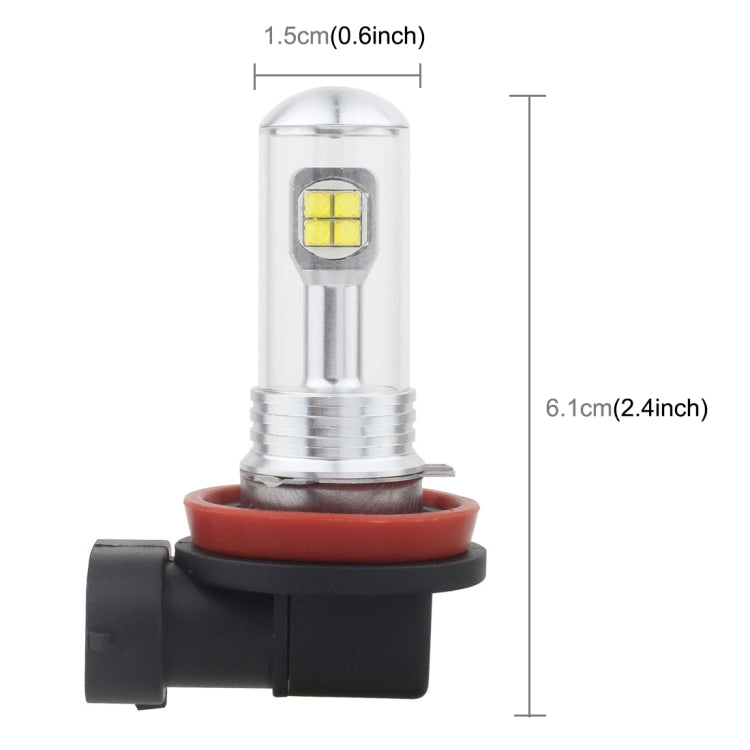 Lampadine LED 40W 800LM 6000K per Fendinebbia H8/H11