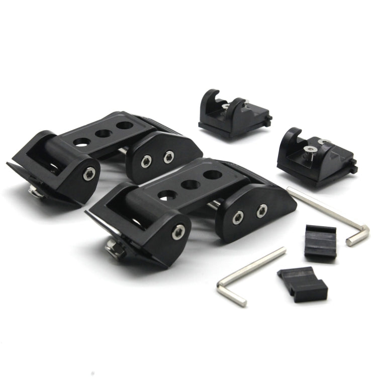 Coppia cappucci chiusura motore Jeep Wrangler JK 2006-2017