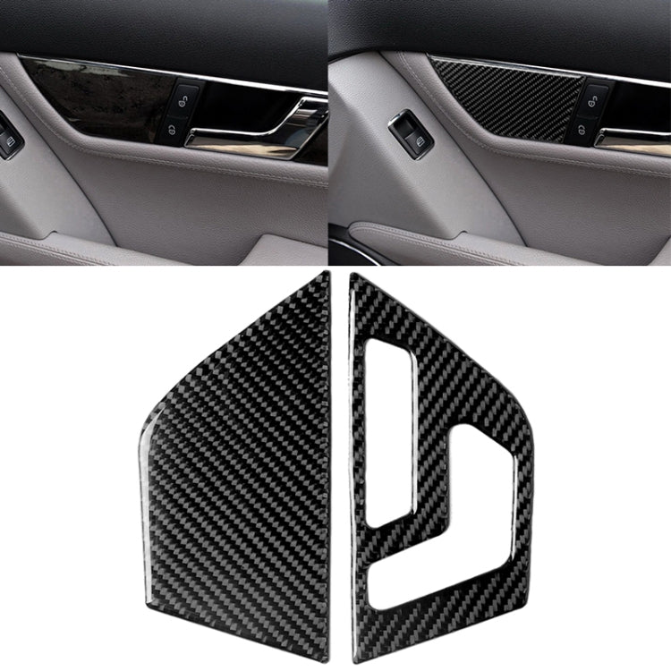 Adesivo fibra di carbonio per regolazione sedile Mercedes W204