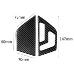 Adesivo fibra di carbonio per regolazione sedile Mercedes W204