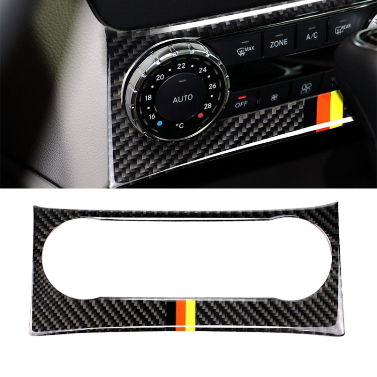 Manopola aria condizionata fibra di carbonio per Mercedes W204