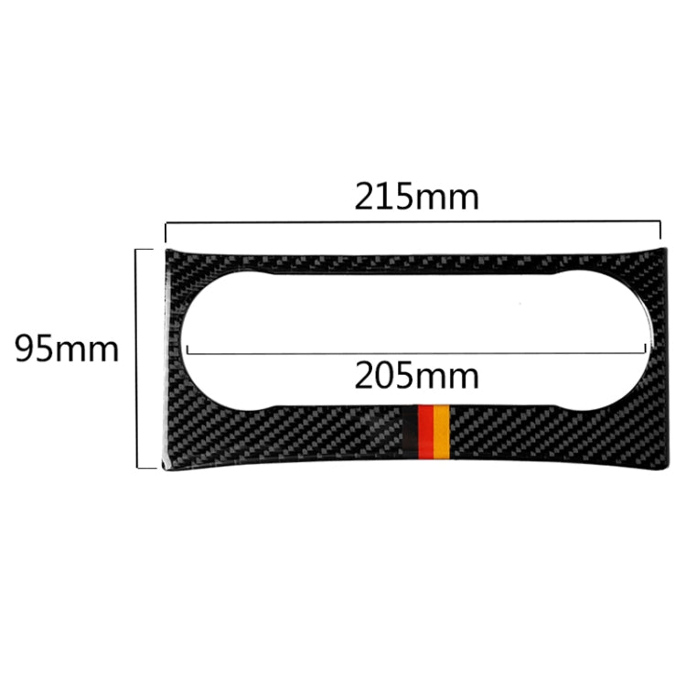 Manopola aria condizionata fibra di carbonio per Mercedes W204