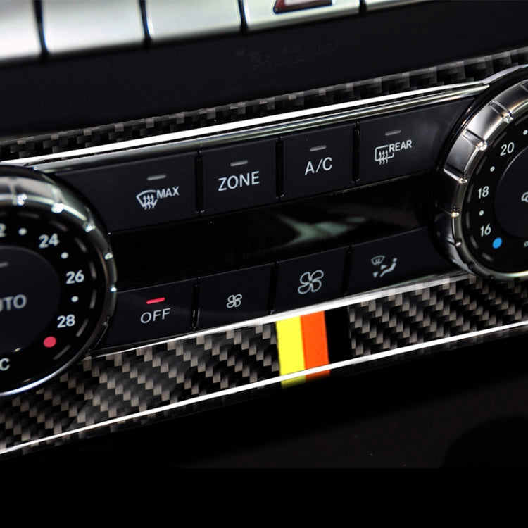 Manopola aria condizionata fibra di carbonio per Mercedes W204