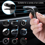 Staffa magnetica in metallo per telefono auto 3-7 pollici