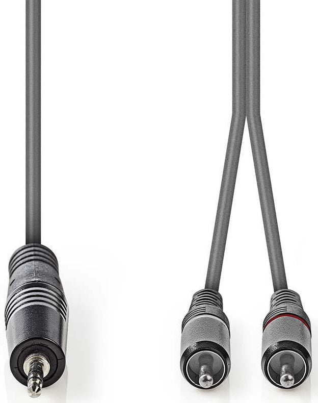 Cavo audio stereo 3,5 mm maschio -2x maschio RCA 3m COTH22200GY30 5412810295210 ND1872
