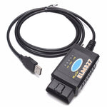 Scanner diagnostico auto USB OBDII ELM327 Ford MS-CAN