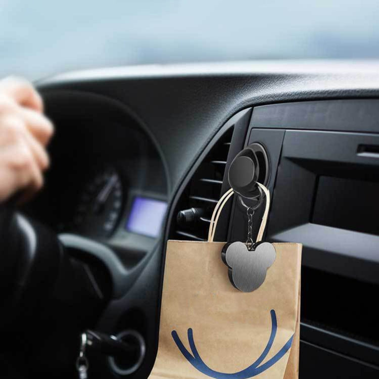 Ganci adesivi per borse da auto 4 pezzi in ABS