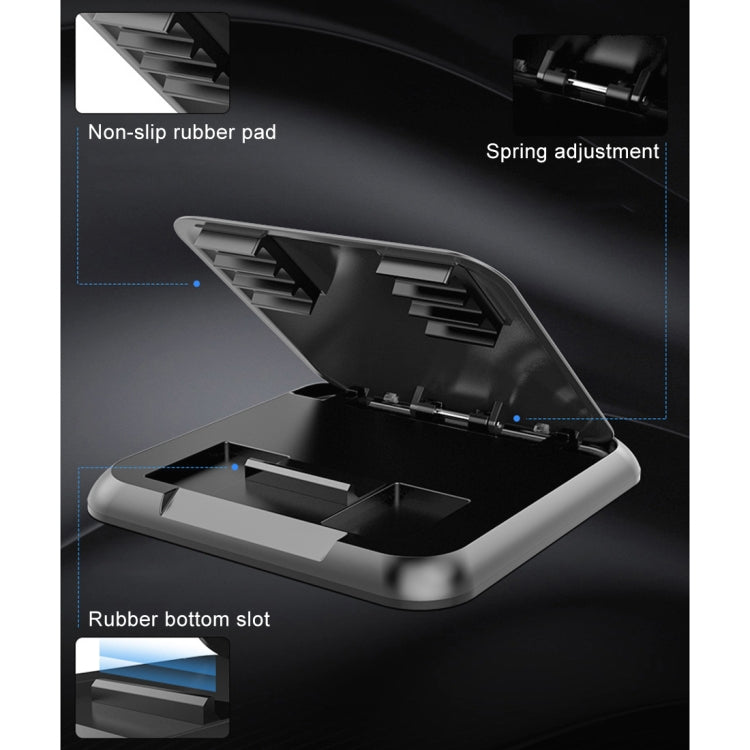Supporto auto in silicone per smartphone 3,5-6,8 pollici