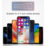 Supporto auto in silicone per smartphone 3,5-6,8 pollici